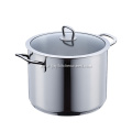 Home Kitchen Saucepan Stainless Steel with Lid Jy-2418txf